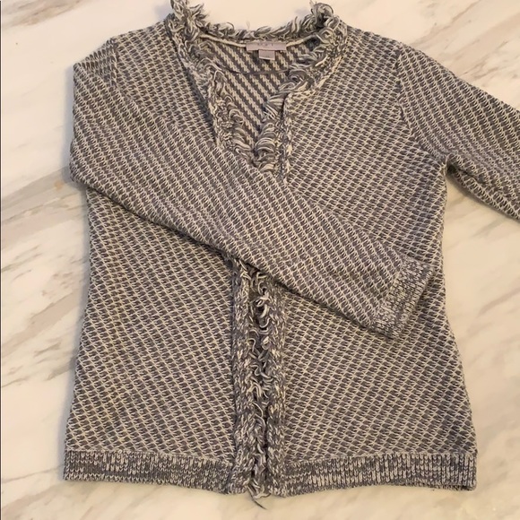 Loft Outlet Jacket.  Sweatshirt Feel. - Picture 2 of 3